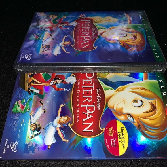 Disney Platinum Edition DVDs, lot of 3 : Jungle Book, Aladdin, Peter Pan - Picture 8 of 8